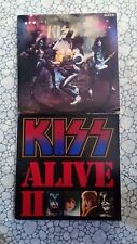 kiss alive 1&2 vinil 1975 1ª prensagens Blue Label Bogart!  Estado fantástico  comprar usado  Enviando para Brazil