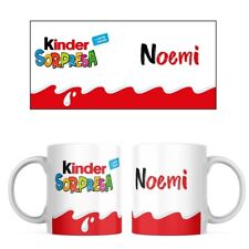 Tazza personalizzata kinder usato  Melito Di Napoli