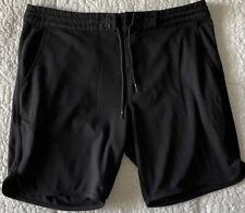 Shorts de moletom Vissla algodão com cordão preto surf casual tamanho G super macio comprar usado  Enviando para Brazil