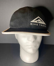 Gorra de correr Nike Dri-FIT Pro Trail DC3625-011 blanco y negro sombrero con correa segunda mano  Embacar hacia Argentina