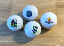 LOTE 4 Bolas de Golfe Logotipo Colecionáveis Sem Caixa Jack of Lantern Resort Engadin Golf comprar usado  Enviando para Brazil