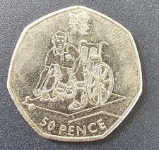 Olympics boccia 50p for sale  SWINDON