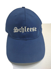 Schleese Western Saddles Rodeo Large Baseball Cap Hat Strap Back Blue for sale  Shipping to South Africa