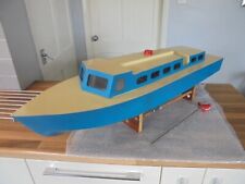 Vintage "CABIN CRUISER" R/C Model Boat ( Restoration Project ) for sale  Shipping to South Africa