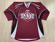 Camiseta deportiva de hockey sobre hielo KHL Dynamo Dinamo Riga Letonia desgastada en práctica talla XL segunda mano  Embacar hacia Argentina
