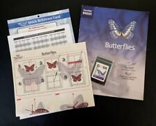 B1001 Deco Bernette Butterflies Card Oklahoma Embroidery Supply & Design EC for sale  Shipping to South Africa