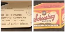 1940'S SCHOENLING BEER SALES REP.  HAMILTON OHIO EDWARD MULLINS VINTAGE (RARE) for sale  Shipping to South Africa