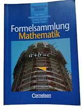 Formelsammlung mathematik haup gebraucht kaufen  Diespeck