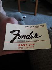 Fender 400 amplifier for sale  La Mesa