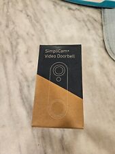 Simplicam video doorbell for sale  Farmington
