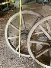 Altes wagenrad holzrad gebraucht kaufen  Becherbach