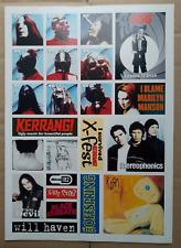 Kerrang stickers sheet for sale  WIRRAL