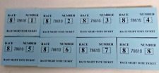 race tickets for sale  STOKE-ON-TRENT