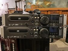 Gemini CDX-1210 Professional MP3/CD Player 2RU rack mount Unit 2pcs both work, used for sale  Shipping to South Africa