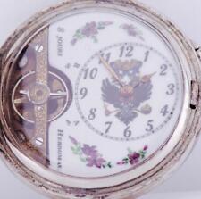 WWI Antiguo Reloj de Bolsillo Imperial Russ Tsar Era Hebdomas 8 Días 1916 Hunter segunda mano  Embacar hacia Argentina