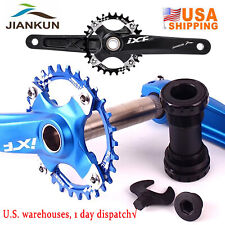 IXF 30T 170mm Single Crankset BB 104BCD MTB Cycling Narrow Wide Chainring Crank for sale  Shipping to South Africa