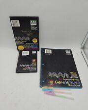 Used, VTG Lot  Riverside Gel-Ink Paper Mini Spiral Notepad Black Blue Paper Notebook   for sale  Shipping to South Africa
