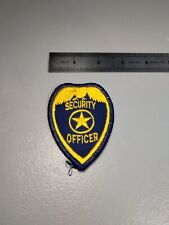 Security officer patch for sale  Winnsboro