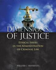Dimensiones de la Justicia: Cuestiones Éticas en la Administración del Derecho Penal,... segunda mano  Embacar hacia Argentina