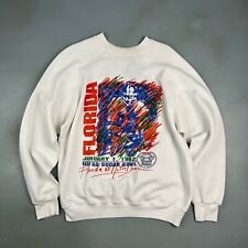 DE COLECCIÓN 1992 | Suéter cuello redondo de fútbol americano Florida Gators talla M-L adulto segunda mano  Embacar hacia Argentina
