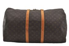 Autentyczna torba podróżna Louis Vuitton Monogram Keepall 55 Boston M41424 śmieci 4398I na sprzedaż  Wysyłka do Poland