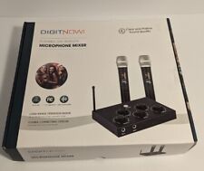 DIGITNOW Portable Karaoke Microphone Mixer System Set with Dual UHF Wireless Mic, used for sale  Shipping to South Africa