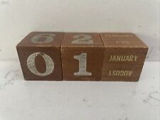 Vintage wooden perpetual for sale  Shipping to Ireland