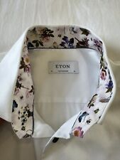 Eton white shirt for sale  COLCHESTER