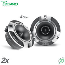 2x Tweeters de Áudio de Carro Timpano 600W TPT-ST2 CROMADO 3,85" Bala Rasa 4 Ohm, usado comprar usado  Enviando para Brazil