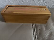 Dominoes wooden box for sale  BRENTWOOD