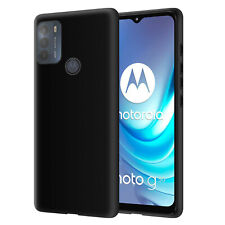 Capa preta para Motorola Moto G50 à prova de choque silicone gel macio borracha parachoque comprar usado  Enviando para Brazil