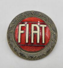 Emblema original Fiat 2" corpo radiador esmaltado emblema Lorioli B, usado comprar usado  Enviando para Brazil