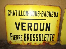 Ancienne plaque émaillée d'occasion  Lessay