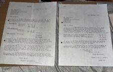 1938 1939 letters for sale  Vernon Rockville