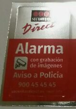 Usado, * 4 Unidades 4 x 2,5 cm Adhesivo Central Alarma Puertas Ventanas Securitas comprar usado  Enviando para Brazil