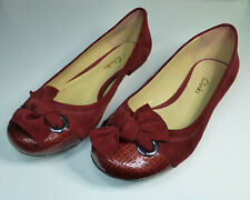 Clarks uk4.5 red for sale  NEW ROMNEY