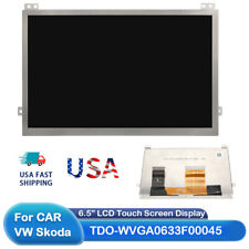 Pantalla táctil LCD de 6,5" para VW Skoda sin usar en caja STD2 684 200 TDO-WVGA0633F00045, usado segunda mano  Embacar hacia Mexico