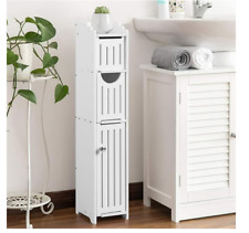 Aojezor Bathroom Storage Cabinet White TZ170779P-W for sale  Shipping to South Africa