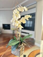 Faux orchid white for sale  Pleasanton