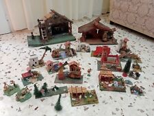 Antiche casette presepe usato  Italia