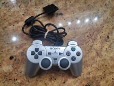 Genuine Oem Sony PS2 Dualshock 2 Controller Silver Playstation 2 Tested for sale  Shipping to South Africa
