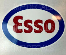 Esso, Vintage,  STICKER DECAL , Camper, car bike. toolbox, man cave, garage. , used for sale  NOTTINGHAM