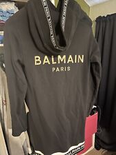 Balmain hoodie black for sale  MANCHESTER