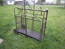 Mobile weighing crate for sale  STOWMARKET