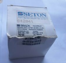 Brady 42041 tape for sale  Ireland