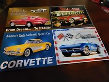 Corvette metal signs for sale  Linwood