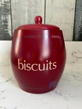 Red maroon biscuit for sale  Shipping to Ireland