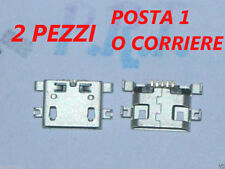 CONNETTORE RICARICA (2 pezzi ) MICRO USB DOCK PER elephone P8000 usato  Villamagna