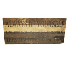 Rustic wooden sign for sale  Fort Worth