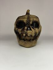 Flaming burlap skull for sale  Arnold